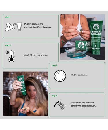 Green Bubble Hair Growth Set - Bubbly Pack for Strengthening and Nourishing Hair - Buy Online on GoSupps.com