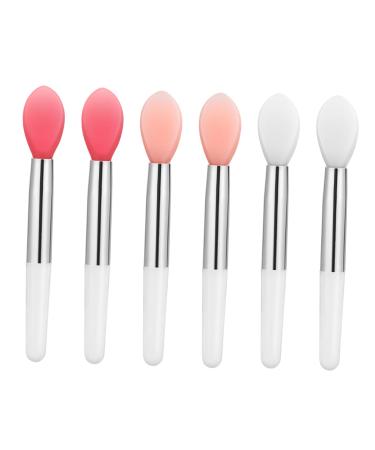 Veemoon Makeup : Single Head Silicone Lip Silicone Lip Applicator for Makeup Commetics Lipstick Eyeshadow Cream Lip Mask
