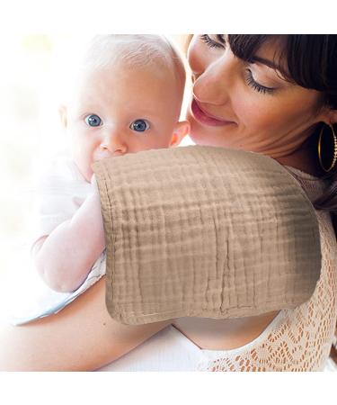 YOOFOSS 10 Pack Fabric Diapers for Newborns - Absorbent 27x50 cm Eco-Friendly Buth Wood Diapers with Washable Flaps - Buy Online on GoSupps.com