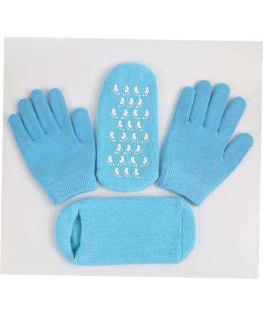 SOESFOUFU Gel Socks for Moisturizing Hand Plant Essential Oils Moisture Gloves Beauty Plant Essential Oils Spa Gel Socks Silicone Socks Lotion Gloves Moisturizing Hand Gloves Dry Cosmetic medium - Buy Online on GoSupps.com