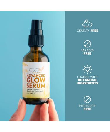 Revitalizing Glow Serum with Licorice Root Witch Hazel & Aloe - Hydrating Even Skin Tone Natural Glow Booster (2oz) - International Shipping Available - Buy Online on GoSupps.com