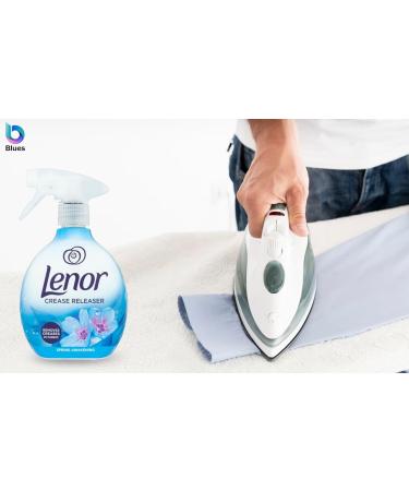 Lenor Crease Releaser Spray Removes Creases in Fabric. Spring Awakening Scent Twin Pack 2 x 500ml - Buy Online on GoSupps.com