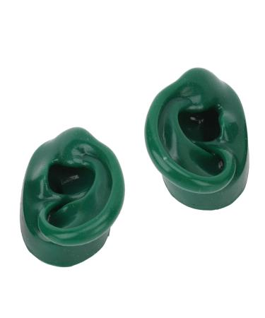 Kadimendium Simulated Ear Model Pair - Water Resistant & Durable for Acupuncture Clinics (Green) - Buy Online on GoSupps.com