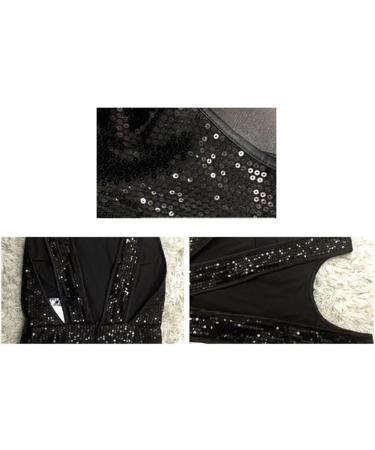 Black 6mm Round Flat Sequin Strip Trim for Crafts & Sewing - 100 Yard Roll - Buy Online on GoSupps.com