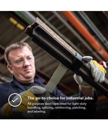 3M Duct Tape DT8 3 Pack Industrial Strength Multi-Use Black 1.88" x 60 yd Professional Grade Adhesive Black 3 Rolls Duct Tape - Buy Online on GoSupps.com