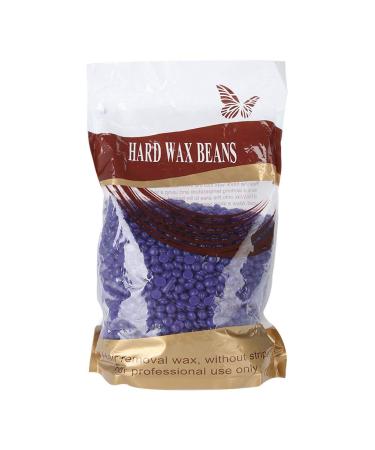 Baverta 1000g/Bag Depilatory Hard Wax Waxing Bean Arm Body Bikini Hair Removal Skin Beauty Bean(Lavender)