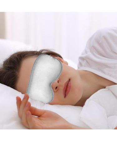Premium Cooling Sleep Mask | Breathable Eye Covers for Travel & Relaxation - Gray - Buy Online on GoSupps.com