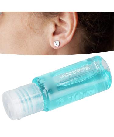 Ear Hole Cleaning Kit - 25ml Minty Fragrance Solution, 70pcs Cleaner Thread - Piercing Aftercare & Sterilization - Buy Online on GoSupps.com