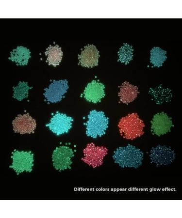 Glow in The Dark Diamond Painting Beads - 20 Colors Round Drills for Diamond Dots Accessories | 20000PCS Flatback Rhinestones for Crafts | Perfect for Diamond Painting & Gem Art - Buy Online on GoSupps.com