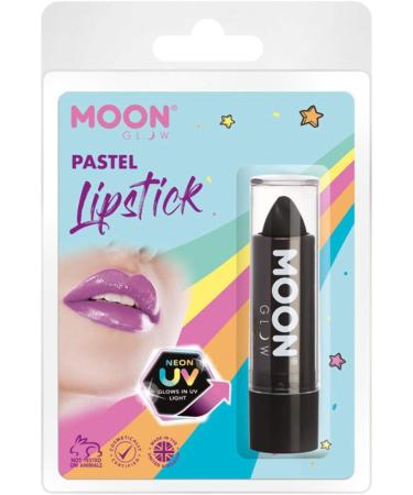  Smiffys Smiffys Moon Glow Pastel Neon UV Lipstick Black - Buy Online on GoSupps.com