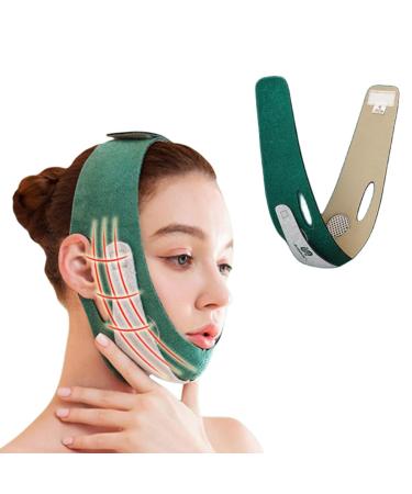 Graphene Face Belt for Physical Correction V Line Face Tape Eliminating Edema and V-Face Lifting Massage with Beauty Device and Chin Strap