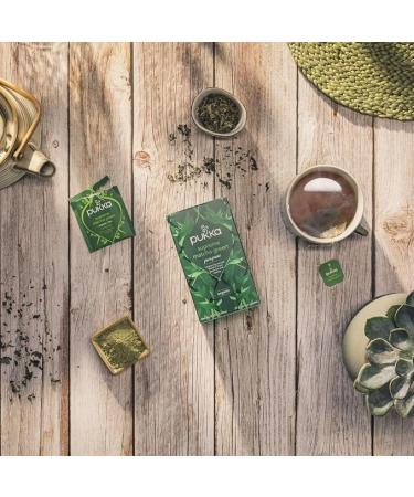 Pukka Infusion Bio Th Vert Supr me et Matcha Infusion Biologique et Ayurv dique 100% des Ingr dients Issus du Commerce Equitable 80 Sachets Lot de 4x20 sachets - Buy Online on GoSupps.com
