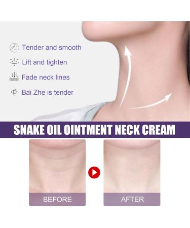 Neck Firming Cream for Tightening & Wrinkles | Anti-Aging & Lifting Formula | Nourishing & Firming Neck & Chest Cream for Double Chin | Sagging Neck Treatment - Easy to Use - Buy Online on GoSupps.com