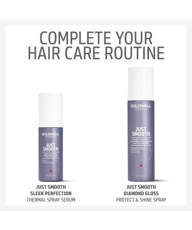 Goldwell StyleSign Just Smooth Sleek Perfection Thermal Spray Serum 100ml - Ultimate Heat Protection - Buy Online on GoSupps.com