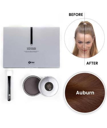  Kmax Kmax Scalp Shader Covering Scalp Foundation Anti-Deadage Water Resistant - 35g Box - Copper Brown - Buy Online on GoSupps.com