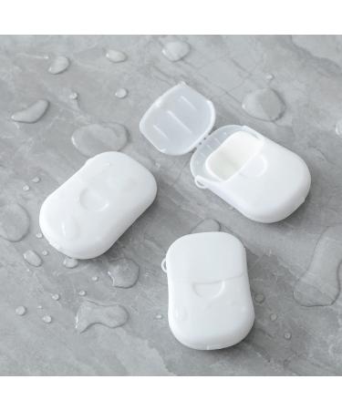 Bamsod 12 Boxes (240 sheets) Jasmine Scented Soap Paper Sheets - Portable Disposable Travel Bath Slice Sheet for Outdoor Use - Buy Online on GoSupps.com
