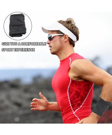 Buy Sports Wrist Bag Sweat-Absorbing Bracelet with Zipper for Running Walking Jogging & Yoga | International Shipping - Buy Online on GoSupps.com