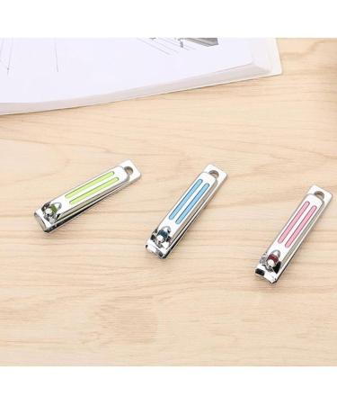 SVAASA Nail Clippers Carbon Steel Nail Clippers Nail Clippers Household Set Small Trimming Nail Clippers Curved(Blue Green Pink) (Color : Green) - Buy Online on GoSupps.com