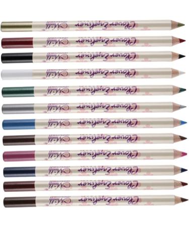 TOVINANNA 24 Pcs Pencil Eyeshadow Eyeliner Pencil Grey Brown Eyeliner Pencils Liquid Eyeliner Highlight 1 count (Pack of 1) As Shownx2pcs - Buy Online on GoSupps.com