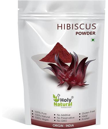 AOZA AOZA Sacred Natural Hibiscus Powder - 200g (Sabdariffa - Edible Quality 100% Pure)
