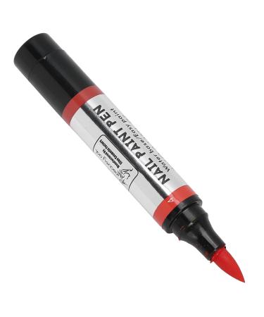 Nail Art Polish Pen Excellent Effect Nail Polish Pen Safe Bright Reliable for Manicurist for Nail Salons(04)