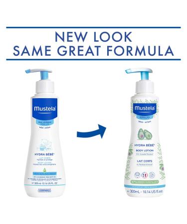 Mustela Baby Hydra Body Lotion with Avocado - 10.14 fl oz | Nourishing Moisturizer for Normal Skin - Buy Online on GoSupps.com