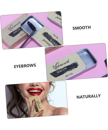 POPETPOP 2 Sets Eyebrow Soap Makeup Accessory Woman Brow Soap Eyebrow Powder Miss Do Not Take off Makeup - Buy Online on GoSupps.com