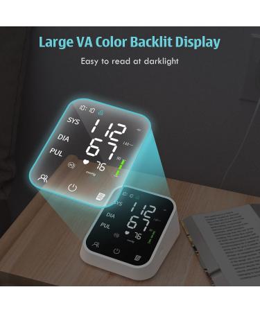 Blood Pressure Monitors CE Approved UK - Blood Pressure Monitor Upper Arm for Home Use Blood Pressure Machine with BP Cuff LED Backlight Display Heart Rate Detection 2x99 Records Cuff 22-42cm - Buy Online on GoSupps.com