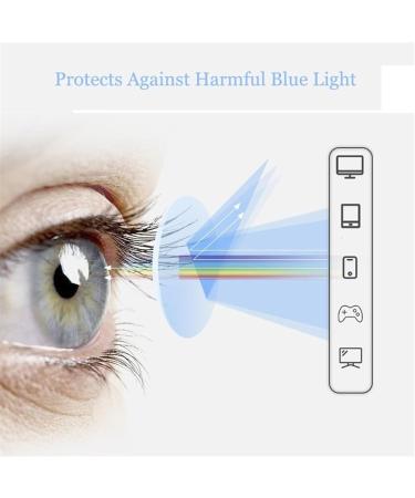 Buy 2.25x Purple Reading Glasses - Light Blocking & Anti Blue Light Eyewear for Eye Strain Relief | International Shipping Available - Buy Online on GoSupps.com