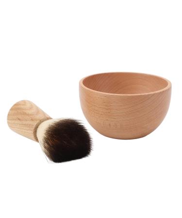 Premium Shaving Brush Bowl Set for Men | Soft Bristles | Perfect for Salon & Travel | International Shipping - Buy Online on GoSupps.com