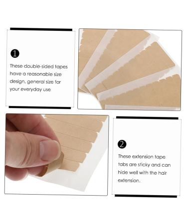 FRCOLOR 6 Sheets Double-sided Tape Wigs Tapes Replacement Hair Extension Replacement Tape Hair Tape Extension Tape Replacement Hair Ribbons Hair Extensions Tape Bangs Adhesive Extend - Buy Online on GoSupps.com