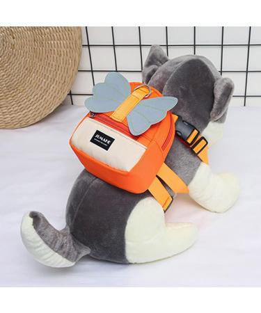 MANBOZIXi Dog Backpack for Small Dogs - Durable Saddle Bag for Hiking Travel & Camping - Orange One Size - Buy Online on GoSupps.com