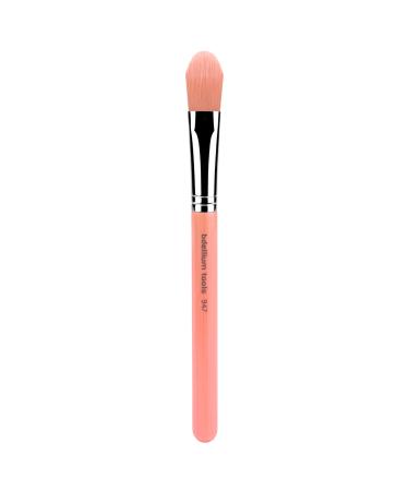 Bdellium Tools Professional Makeup Brush - Pink Bambu Series 947 Small Foundation - With Soft Synthetic Fibers For Even Finish (Pink 1pc)