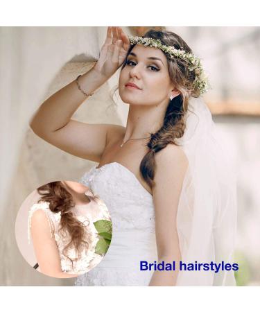 Extra Strong Mini Hair Ties 500 Count - Kids Stretchy Elastic Hair Bands for Girls - Size S - Brown - Buy Online on GoSupps.com