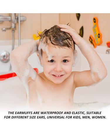 120 Pieces Transparent Waterproof Ear Protection - Elastic Ribbons for Home Hotel Spa & Salon - Hair Color Shower & Ear Infection Defense - Buy Online on GoSupps.com