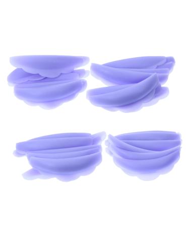 CRILSTYLEO 20 Pairs Eyelash Silicone Patch Eyelashes Grafting Gaskets Silicone Eyelash Pads Eyelash Perming Curler Eyelash Silicone Pad False Eyelash Patches Eyelash Shield Pads