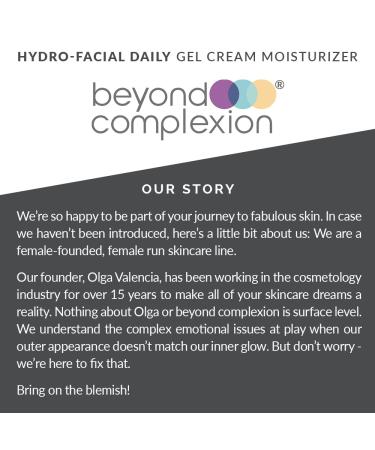 Hydro-Facial Daily Gel Cream Moisturizer - Non-Greasy Skin Hydration Restores Natural Moisture Barrier Reduces Water Loss - 2 fl oz (60ml - Buy Online on GoSupps.com