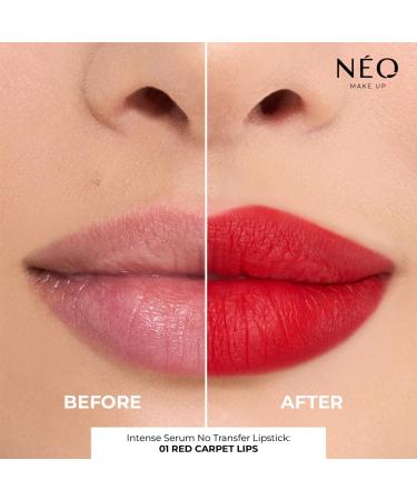 N O MAKE UP INTENSE SERUM NO TRANSFER LIPSTICK Langhoudende Lippenstift 01 RED CARPET LIPS 35 g - Buy Online on GoSupps.com
