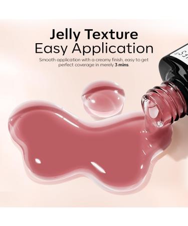 Modelones Jelly Gel Nail Polish 6 Colors Nude Gel Polish Milky White Neutral Nail Gel Polish Shimmery Glitter Translucent Nail Art Gel Kit Soak off Gel Manicure DIY Salon Nail Gift Milky White Nude - Buy Online on GoSupps.com