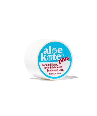 Aloe Kote Plus Medicated Lip Balm - .50 Oz. Jar - With Natural Moisturizing Oils and Hydrating Aloe Vera Gel - Alcohol-Free - Menthol Phenol and Camphor- Assorted Lip Care Pack - 2 pack - Buy Online on GoSupps.com
