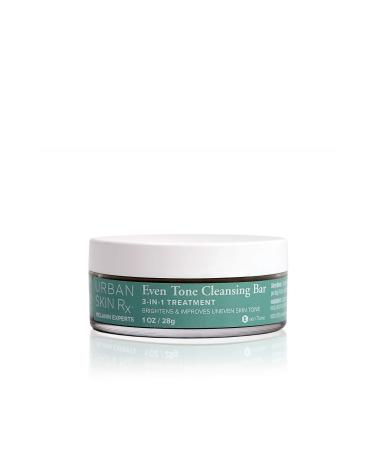 Urban Skin Rx 3 in 1 Even Tone Facial Cleansing Bar 1oz, pack of 1