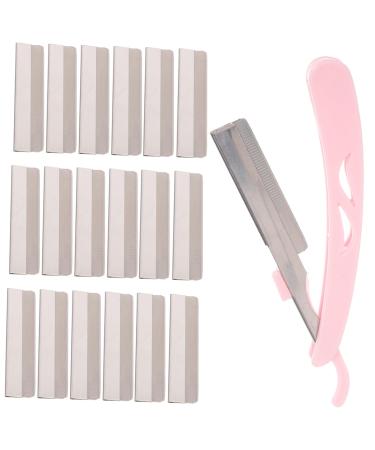 Hemoton 1set Eyebrow Trimming Blade Eyebrow Shaper Face Razor for Brow Shaver Facialhair Facial Hair Razors Womens Face Shaver Razors Shavers Hair Remover Tool Plastic Suite Make up
