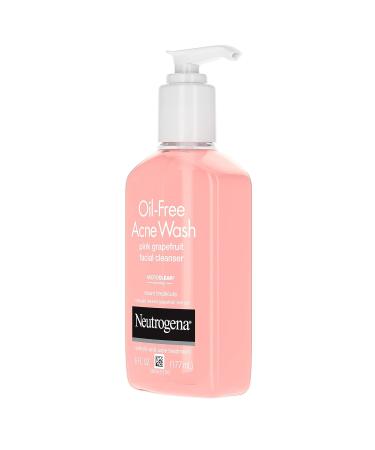 Neutrogena Oil-Free Pink Grapefruit Acne Wash with 2% Salicylic Acid - Pack of 3 - Buy Online on GoSupps.com