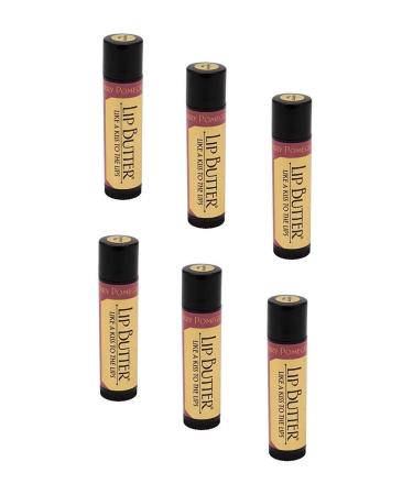 Honey House Lip Butter Tube 0.15 Oz. - Raspberry Pomegranate Set of 6