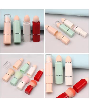 WOFASHPURET 2 in 1 Makeup Brush Concealer Brush Powder Brush Bronzer Brush Foundation Applicator Blush for Cheeks Blush Makeup Brush Sponge Travel Contour Brush Artificial Fiber - Buy Online on GoSupps.com