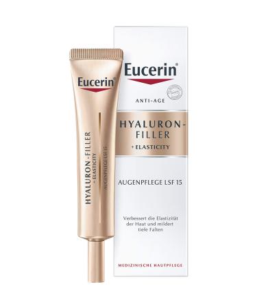Eucerin Anti-Age Hyaluron-Filler +Elasticity Eye 15 ml Cream 15 ml (1 pack)
