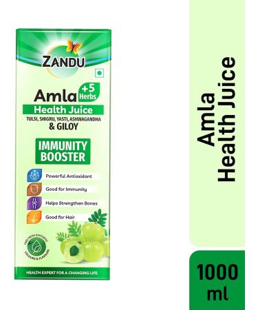 Amla + 5 herbs juice by Zandu - Buy Online on GoSupps.com