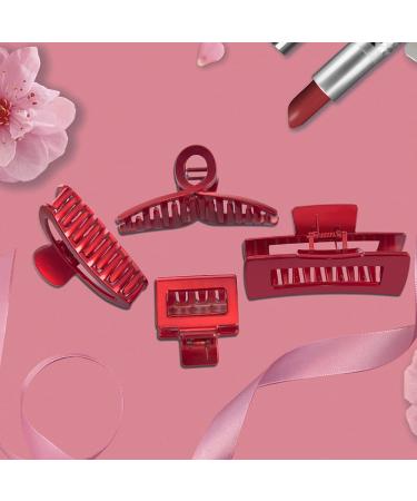 SinPinEra Hair Claw Clips Set - 4PCS for Women and Girls | Strong Hold Jaw Clips for Thin & Thick Hair | Hair Styling Accessories - Buy Online on GoSupps.com
