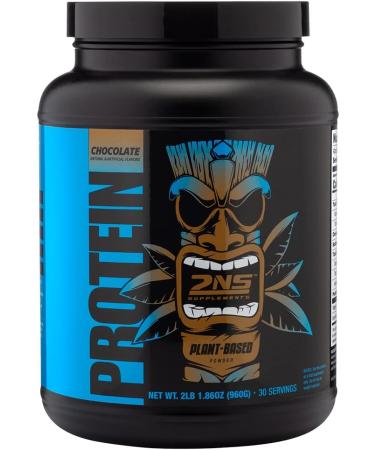 2nd Nature Plant-Based Protein Chocolate Flavor 21G Vegan Protein Gluten-Free Non-GMO 30 Servings for Muscle Growth & Recovery - Buy Online on GoSupps.com