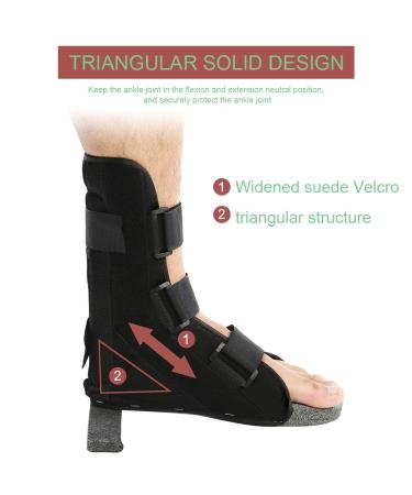 Hard Plantar Fasciitis Night Splint | Adjustable Orthopedic Sleeping Boot for Achilles Pain Relief (S - Buy Online on GoSupps.com